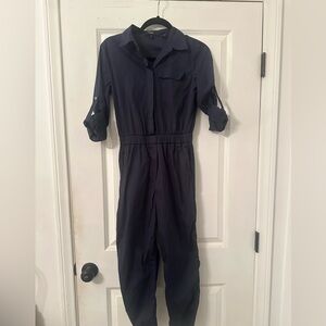 Theory Midnight Blue Jumpsuit